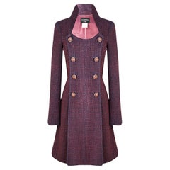 Chanel Bombay Collection Jewel Buttons Tweed Coat