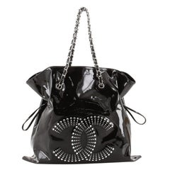 Chanel Bon Bon Tote Strass Embellished Patent Large