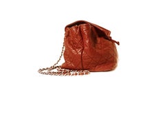 Chanel Bordeaux Leder-Rucksack