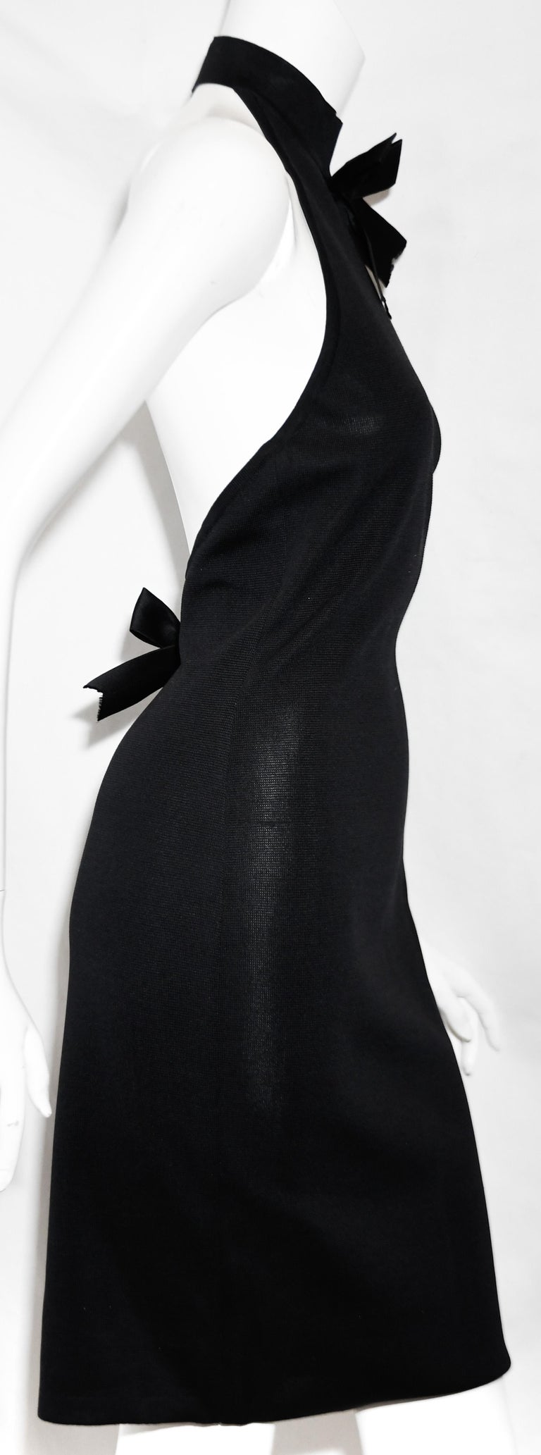 Chanel Black Bow Dress