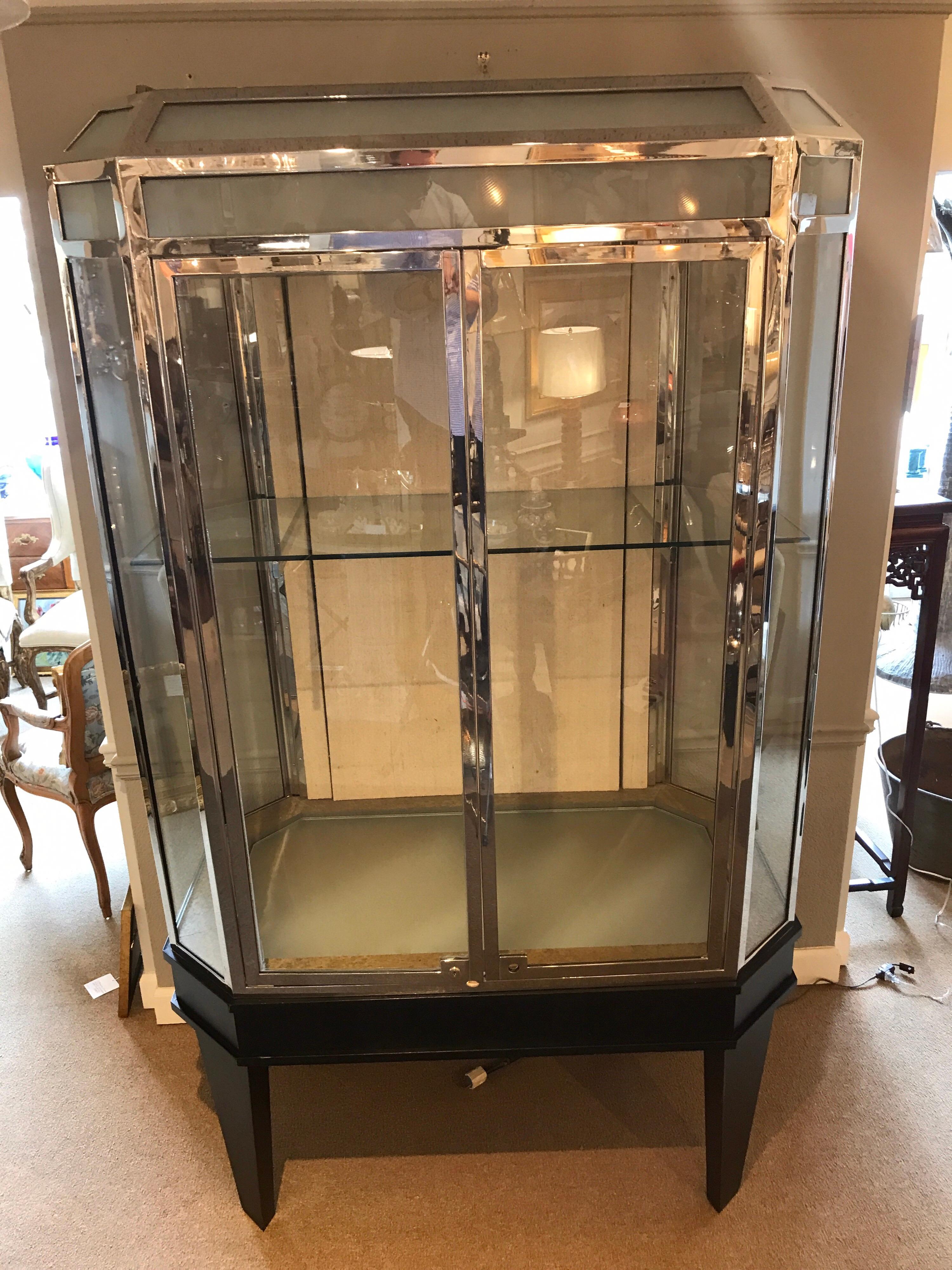 20th Century Chanel Boutique Display Case or Vitrine, Two Available For Sale