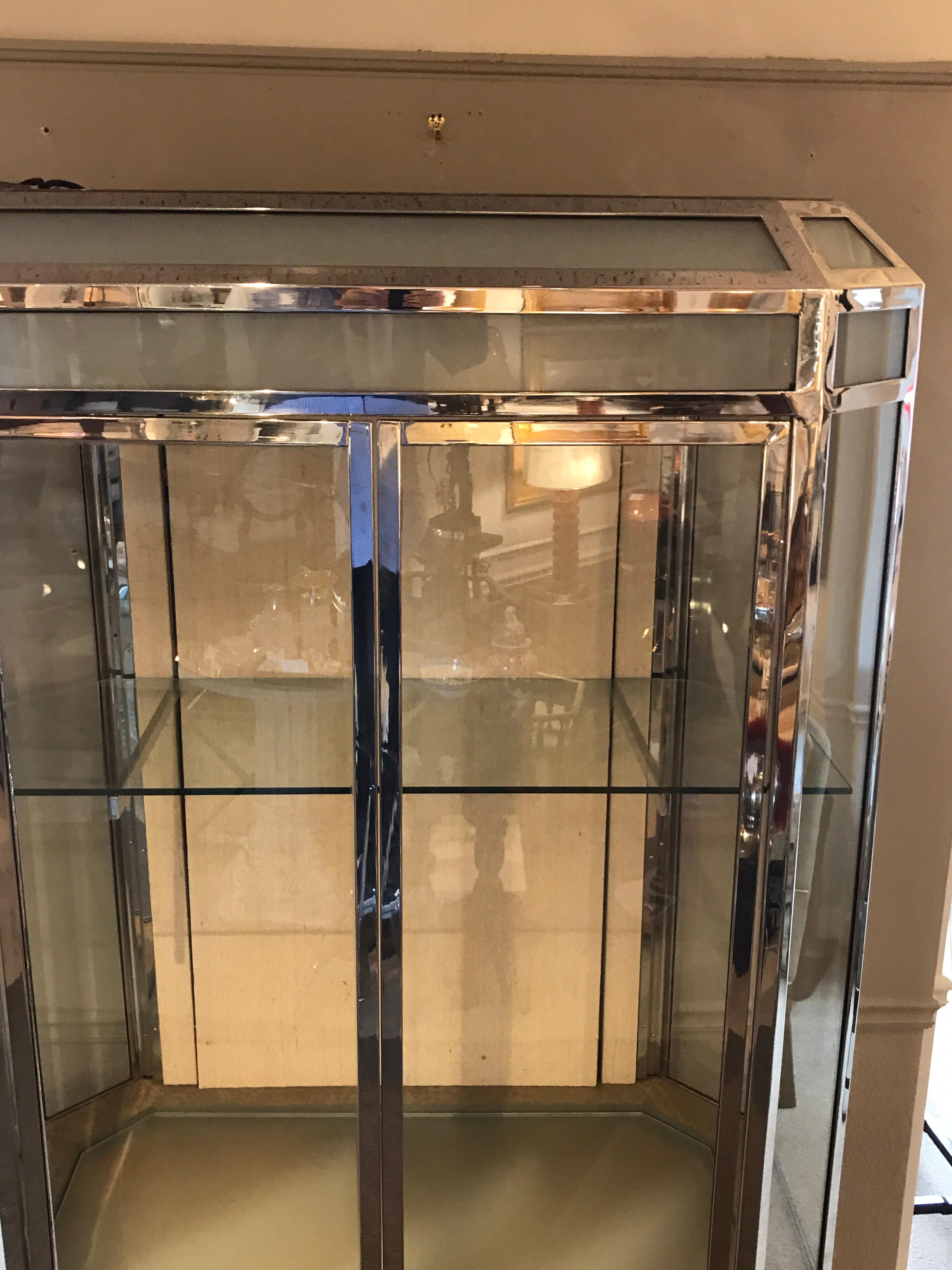 Chanel Boutique Display Case or Vitrine, Two Available For Sale 1