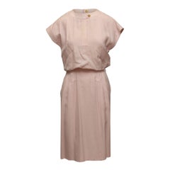 Chanel Boutique Light Pink Short Sleeve Dress