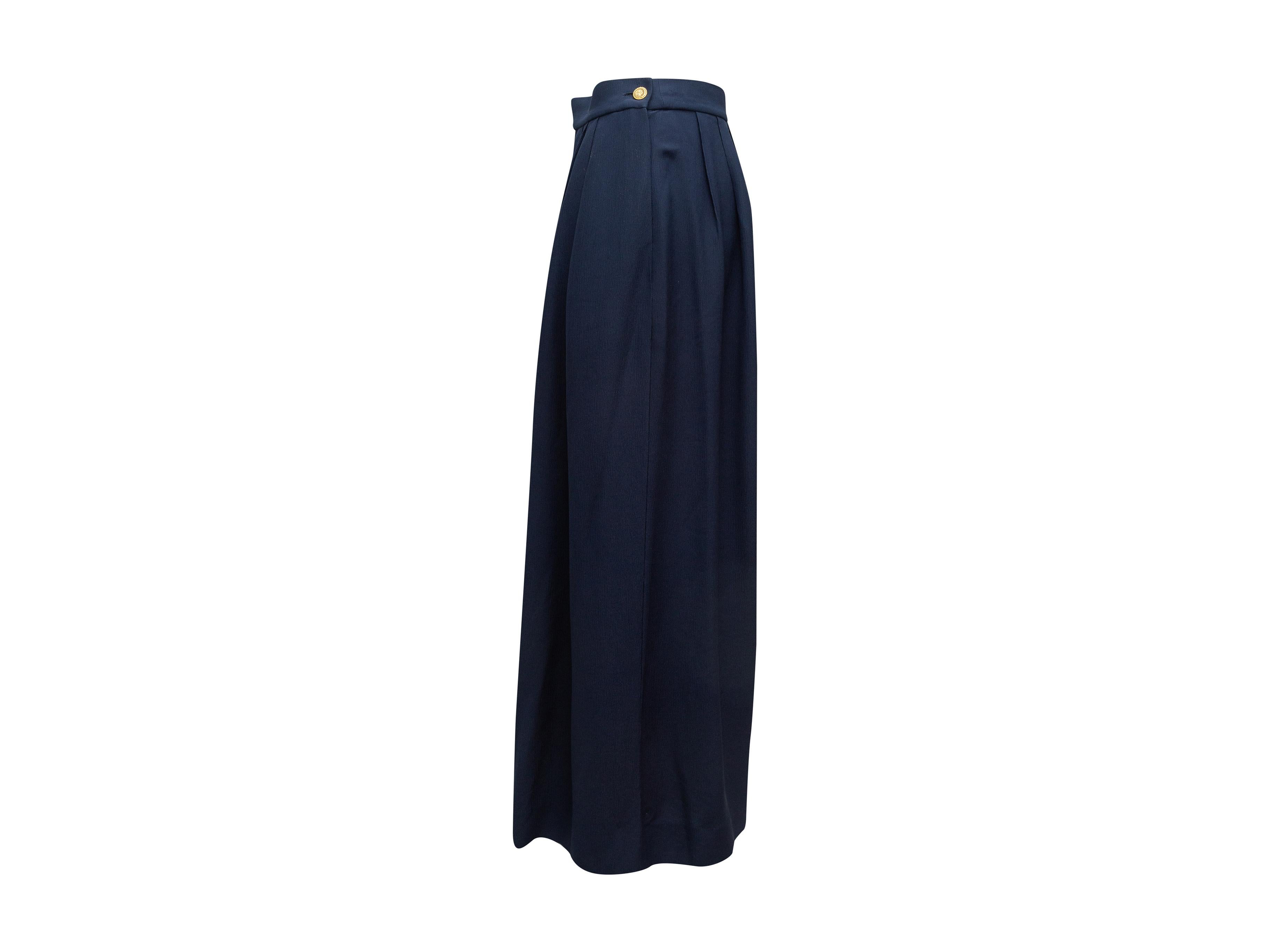 Chanel Boutique Navy Culottes In Good Condition In New York, NY