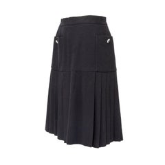 Chanel Boutique Pleated Skirt - '00s