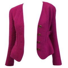 Chanel Boutique Tweed Single-Breasted Blazer