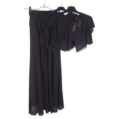 Chanel Boutique vintage skirt and cape