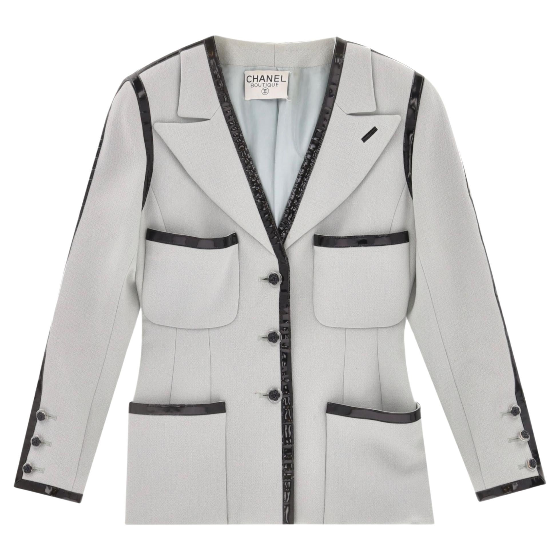 Chanel Boutique Blazer - 14 For Sale on 1stDibs | chanel Chanel Boutique Blazer - 14 For Sale on 1stDibs | chanel
