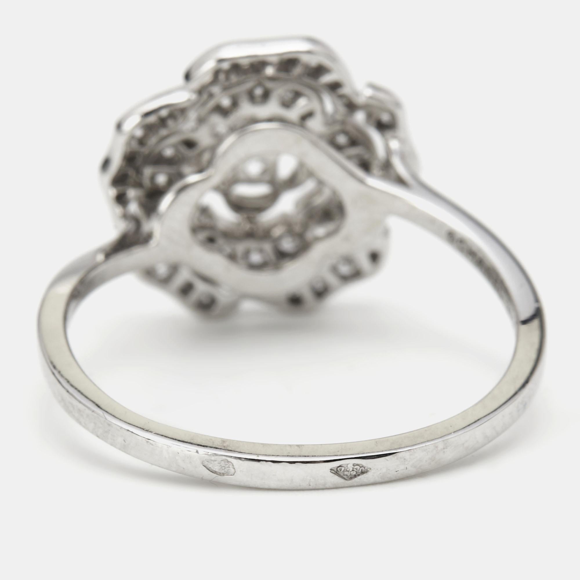 chanel rose ring