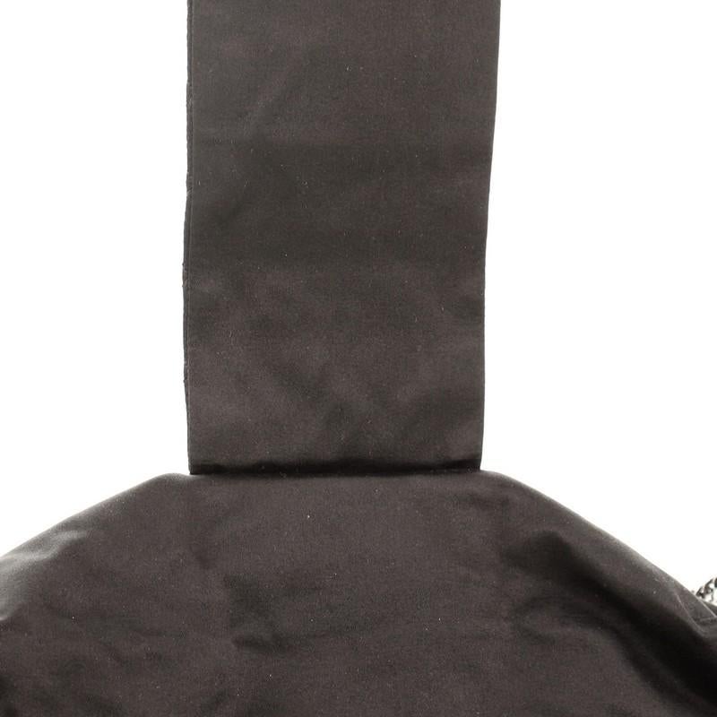 Women's or Men's Chanel Bow Bag Satin Large
