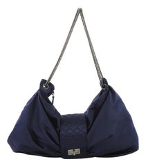 Chanel Bow Bag Satin Large