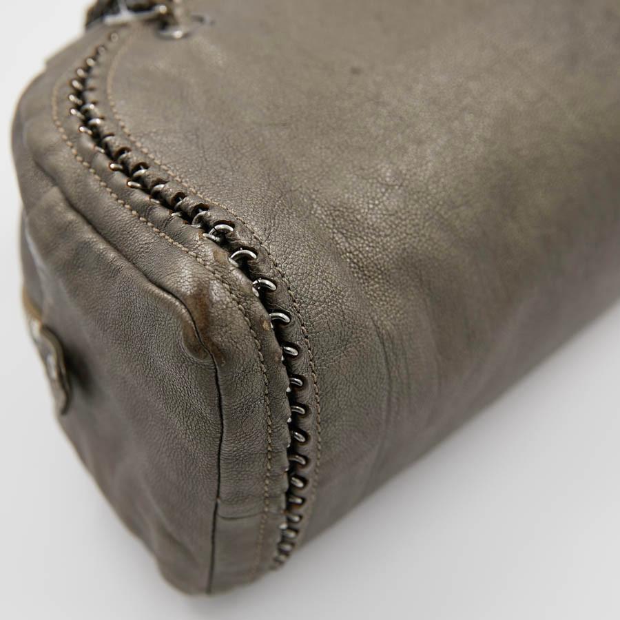 Borsa Bowling CHANEL in pelle Taurillon bronzo 4