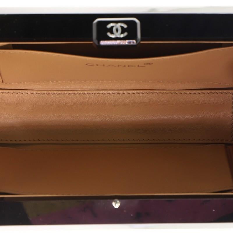 Chanel Box Clutch Plexiglass Small 1