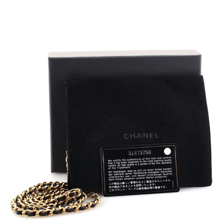 Chanel Box With Chain Quilted Patent Small For Sale at 1stDibs