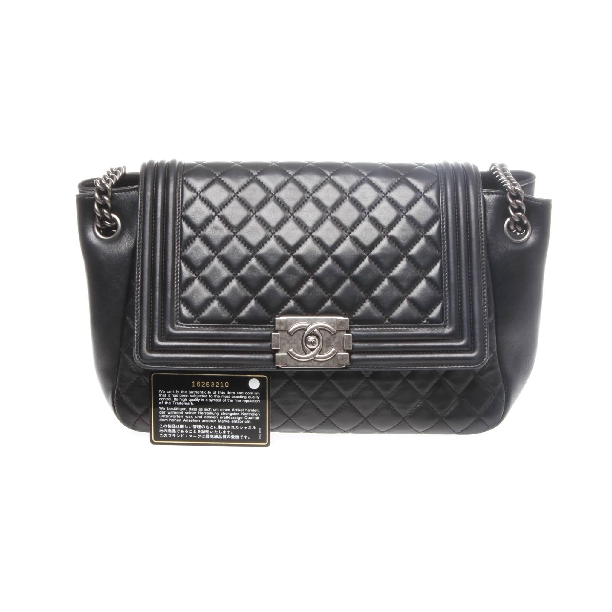 Chanel Boy Accordian Flap Bag