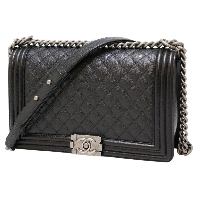 Chanel Boy Bag Caviar Leather