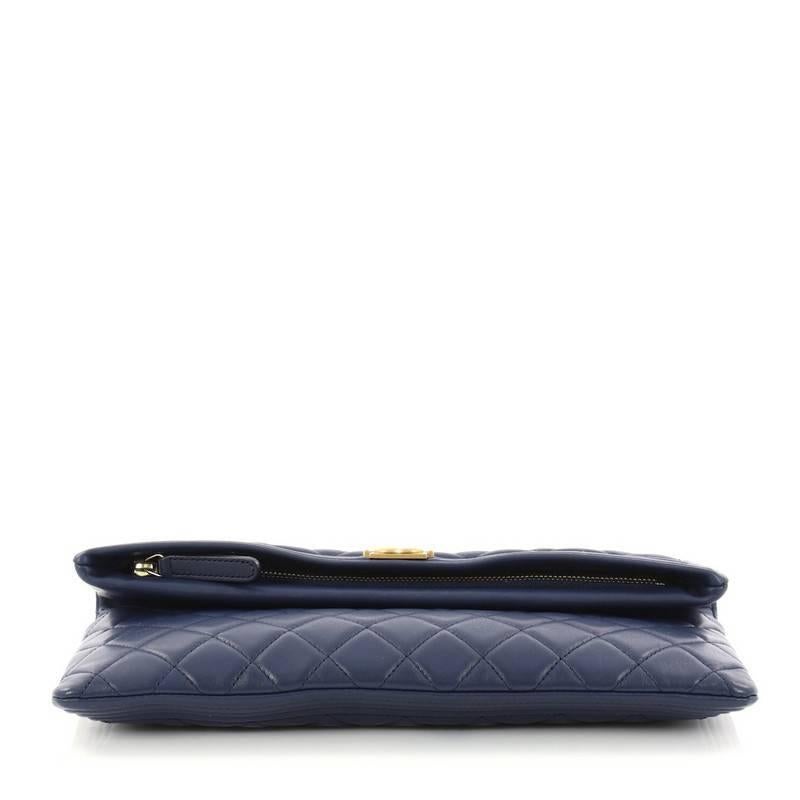 Chanel Boy Beauty CC Clutch Quilted Lambskin 1