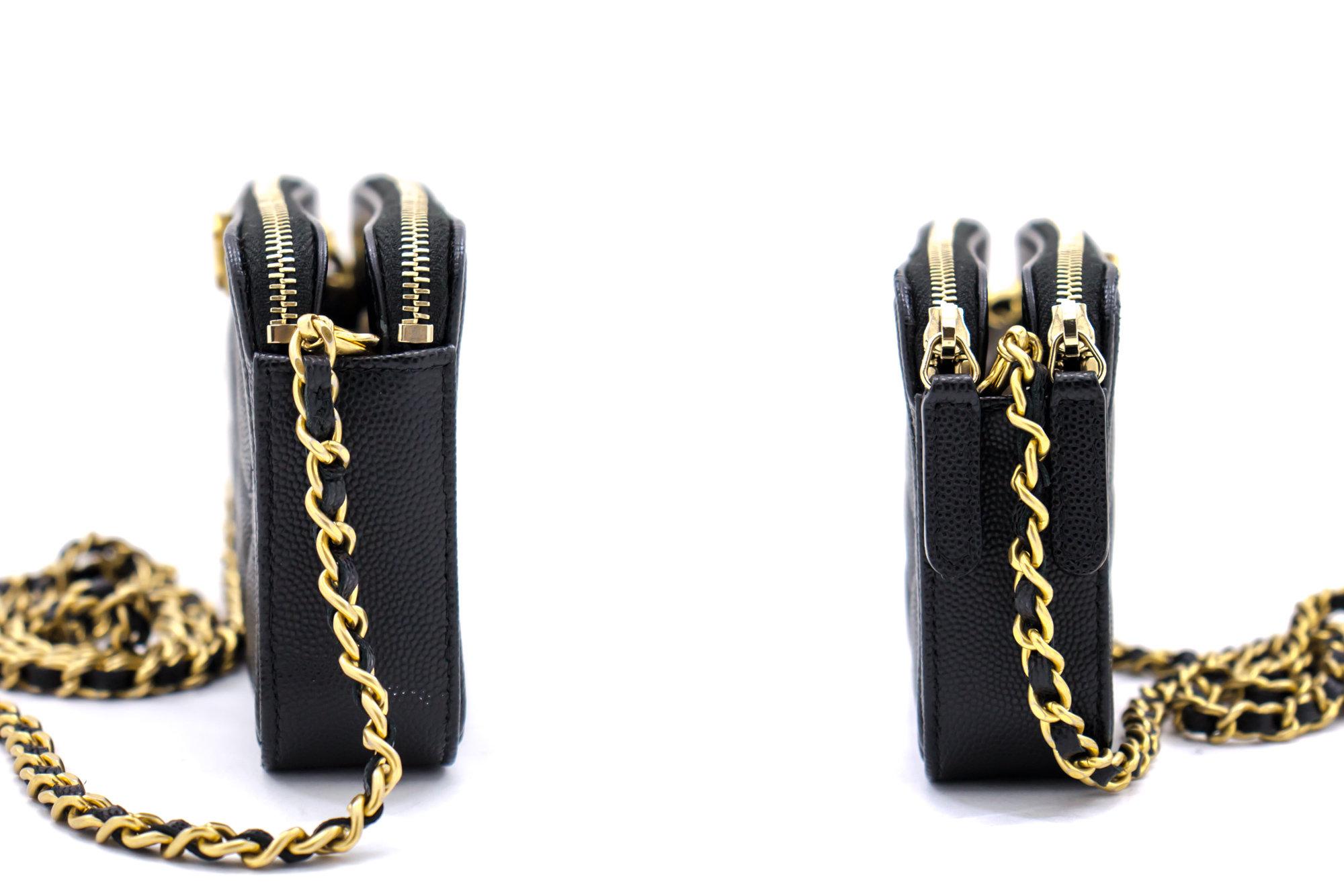 chanel boy wallet caviar