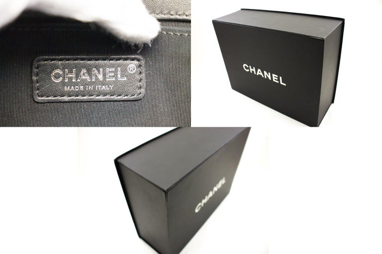 CHANEL Boy Chain Shoulder Bag Black Flap Quilted Calfskin Leather at 1stDibs