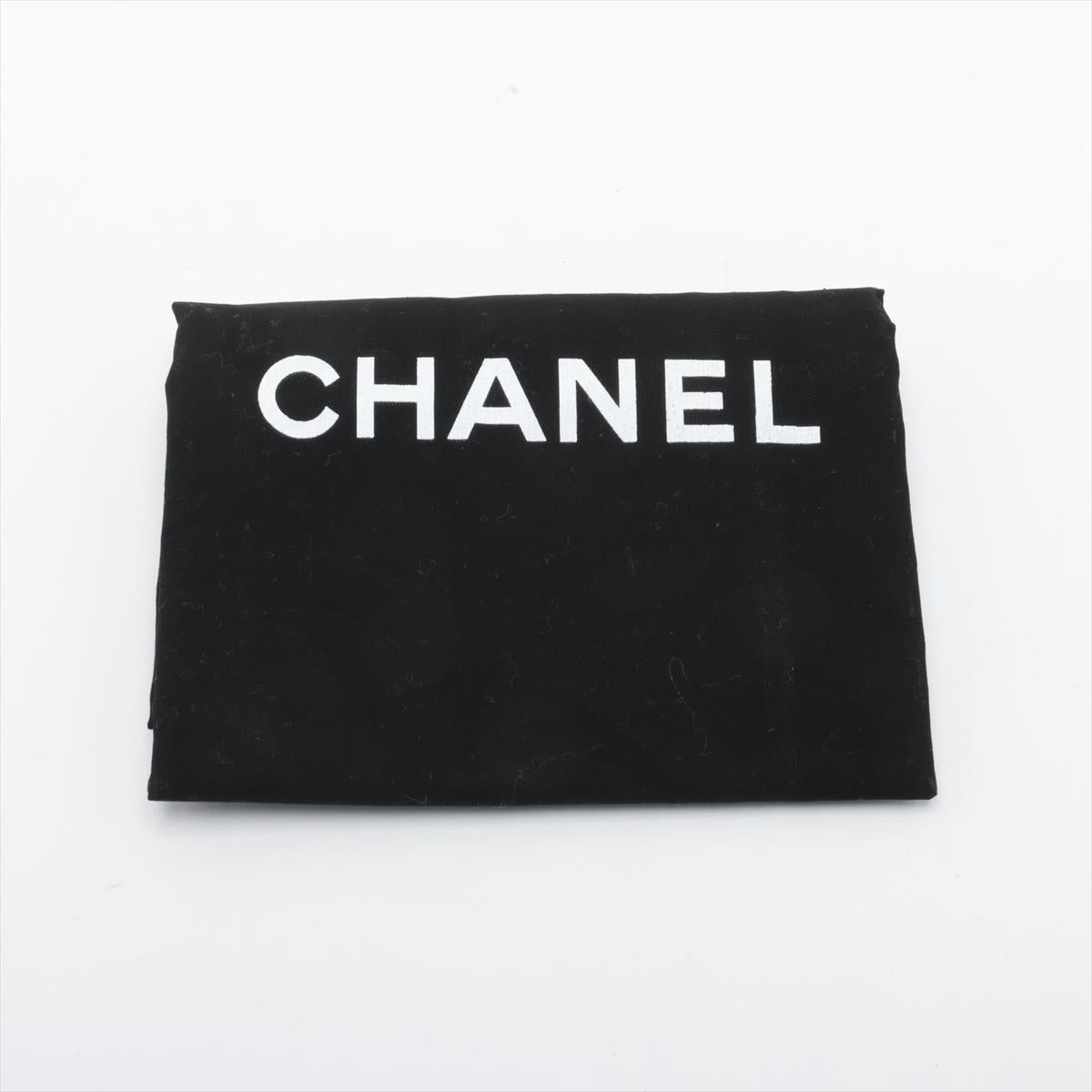 Chanel Boy Chevron Denim Leather Tote Bag Blue 12
