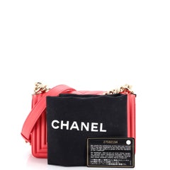 Chanel Boy Flap Bag Chevron Lambskin Small