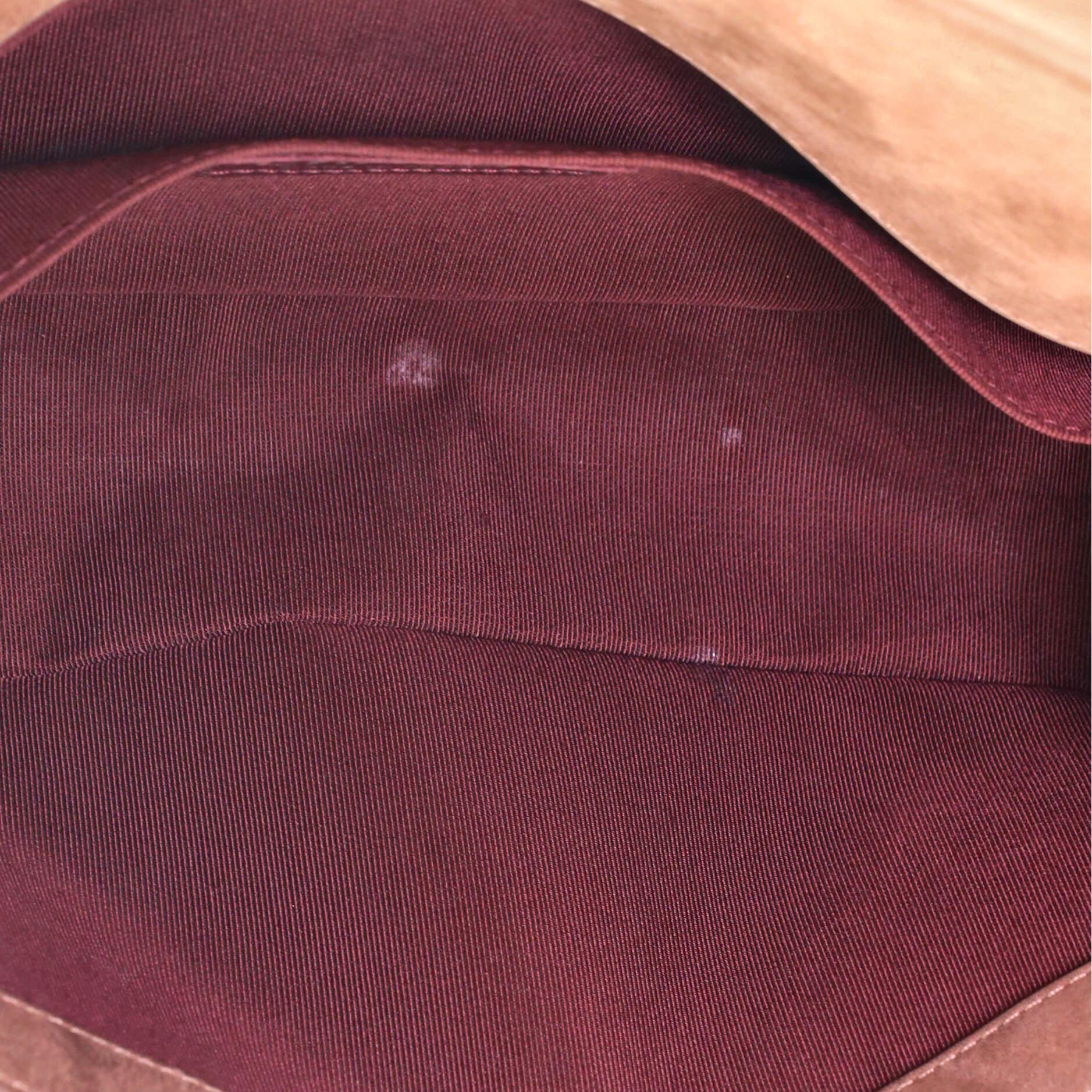 Chanel Boy Flap Bag Chevron Nubuck Old Medium In Good Condition In NY, NY