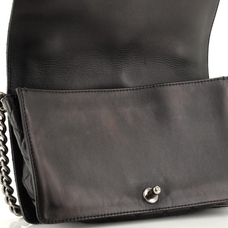Chanel Boy Flap Bag Enchained Lambskin Old Medium 3