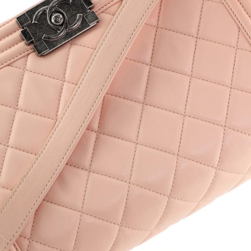 Chanel Boy Flap Bag Quilted Calfskin New Medium 3