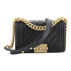 Chanel Boy Flap Bag Quilted Calfskin Small Chanel Boy Flap Bag Quilted Calfskin Small