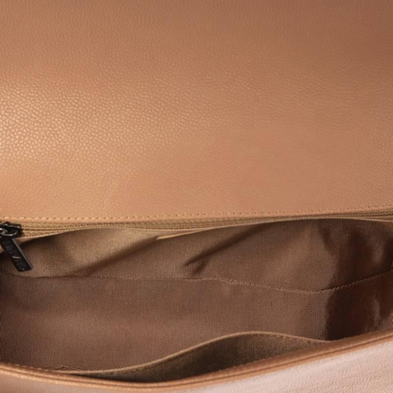 Chanel Boy Flap Bag Quilted Caviar New Medium 2