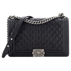 Chanel Boy Flap Bag Quilted Caviar New Medium Chanel Boy Flap Bag Quilted Caviar New Medium