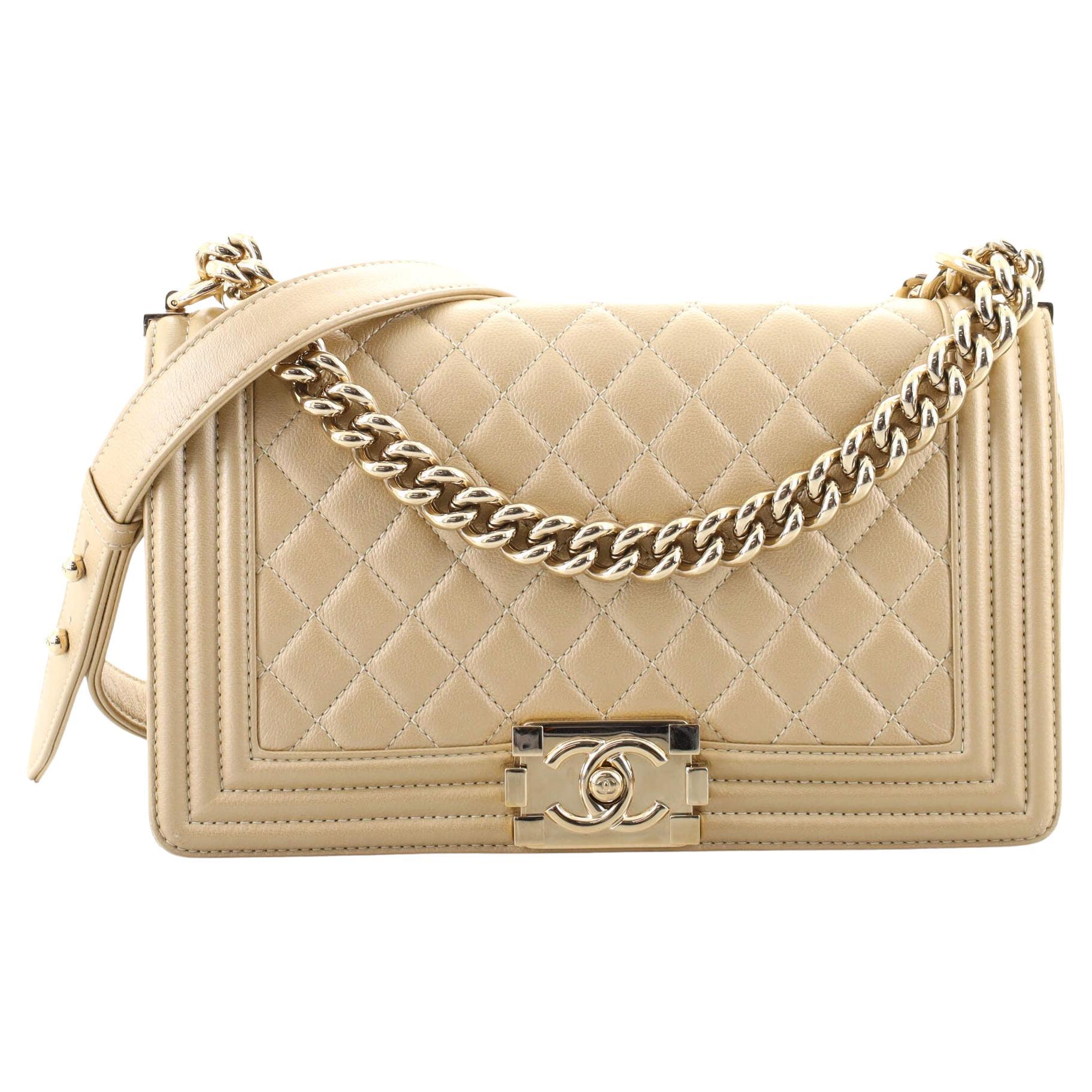 Chanel Boy Flap Bag Quilted Caviar Old Medium at 1stDibs  how to wear  chanel boy bag, chanel beige boy bag, chanel boy bag caviar medium