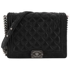 CHANEL Iridescent Caviar Quilted Mini Top Handle Rectangular Flap White  709137