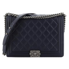 Chanel Boy Flap Bag Quilted Lambskin Large