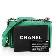 Chanel Boy Flap Bag Quilted Lambskin Small