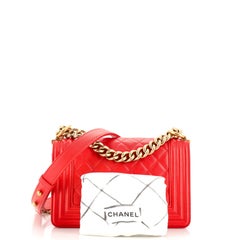 Chanel Boy Flap Bag Quilted Lambskin Small