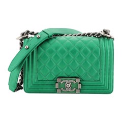 Chanel Boy Flap Bag Quilted Lambskin Small
