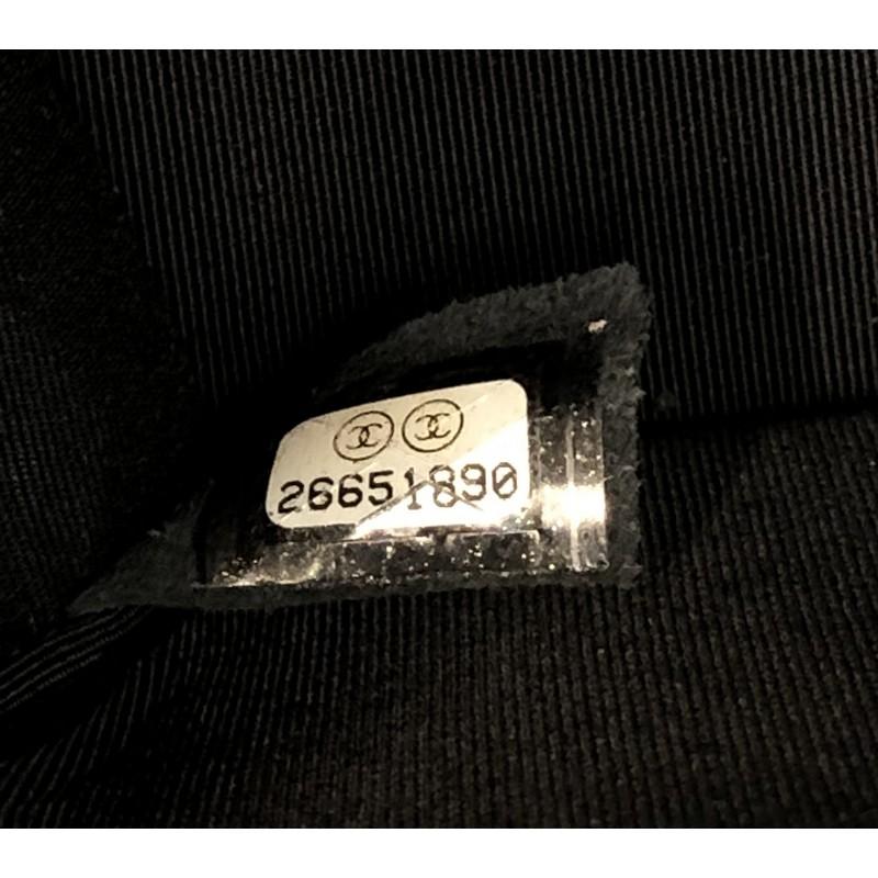 Women's Chanel Boy Flap Bag Quilted Metallic Crumpled Goatskin Old Medium