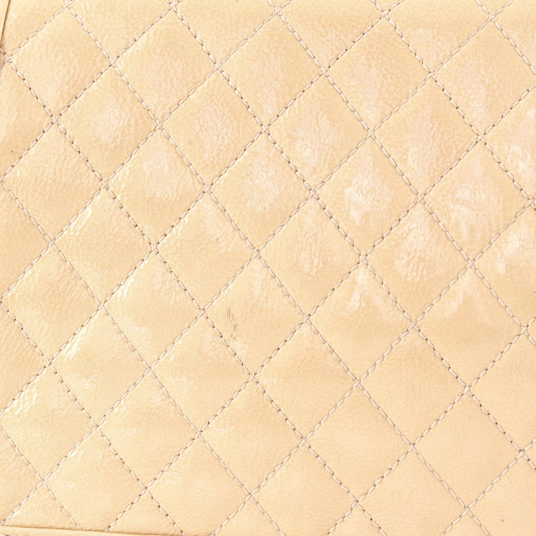 Women's or Men's Chanel Boy Flap Bag Quilted Patent New Medium