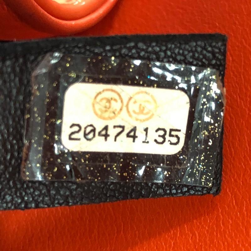 Chanel Boy Flap Bag Quilted Plexiglass Patent Old Medium 1