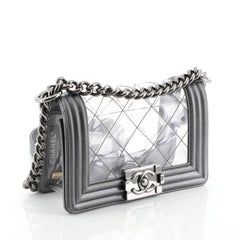 Chanel Boy Flap Bag Quilted PVC and Calfskin Small,