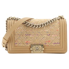 Chanel Boy Flap Bag Quilted Caviar Old Medium For Sale at 1stDibs