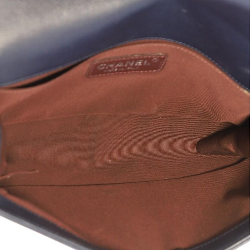 Women's or Men's Chanel Boy Flap Bag Quilted Velvet Old Medium