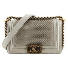 Chanel Boy Flap Bag Scaled Lambskin Small