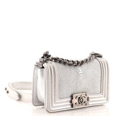 Chanel Boy Flap Bag Stingray Mini