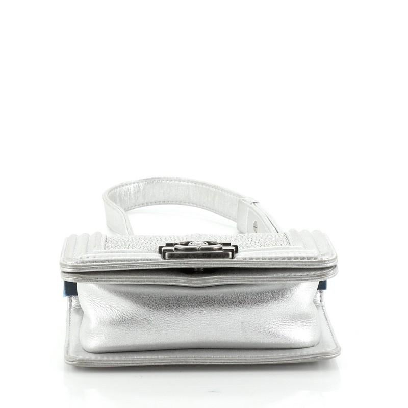 Women's or Men's Chanel Boy Flap Bag Stingray Mini 