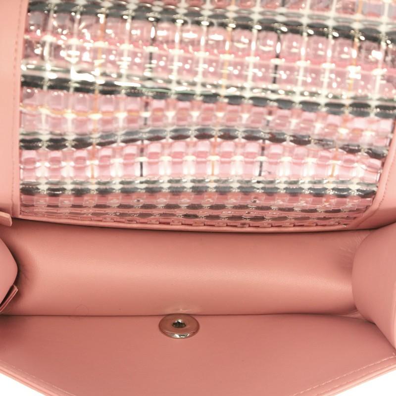 Chanel Boy Flap Bag Woven PVC with Lambskin Small 1