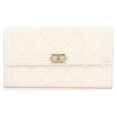 Chanel Quilted Flap Wallet - 71 For Sale on 1stDibs