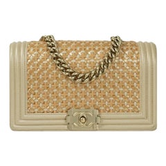 Chanel, Boy in beige leather