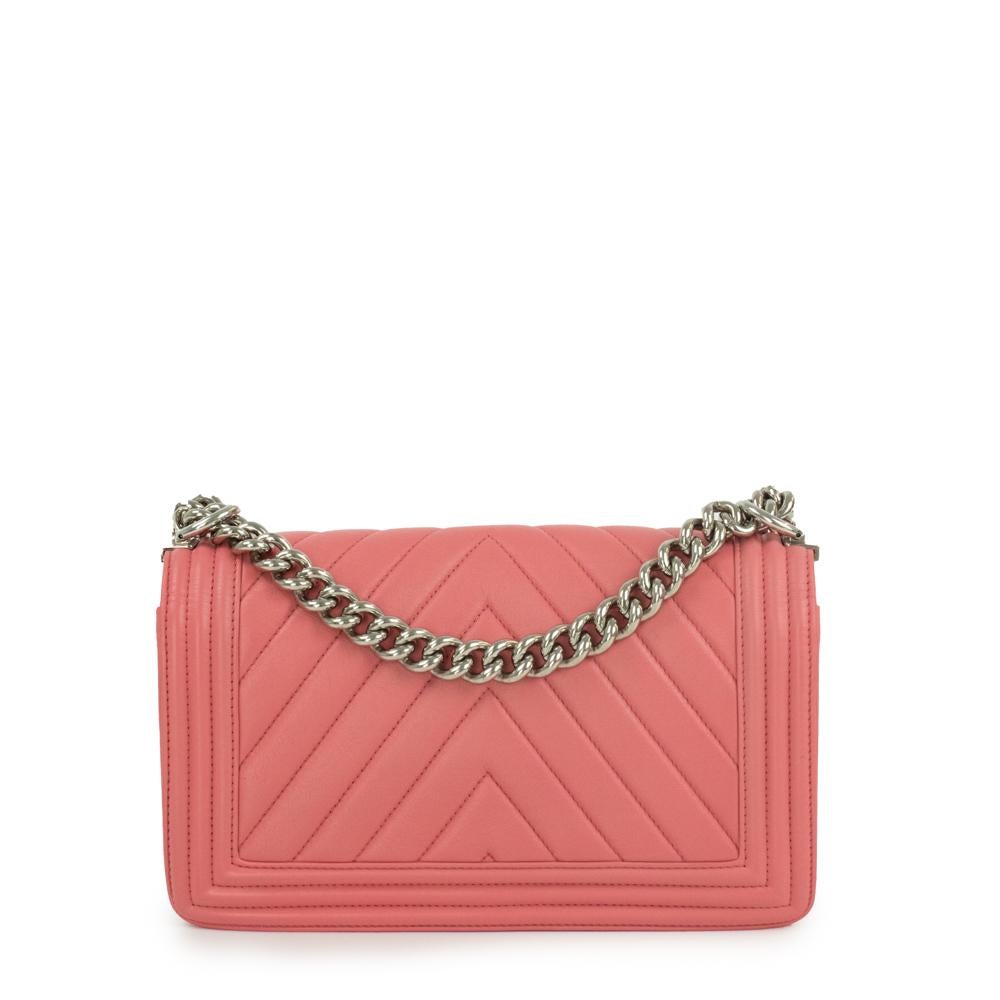 Pink Chanel, Boy in pink leather For Sale